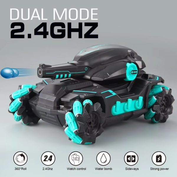 Remote Control tank Car Green