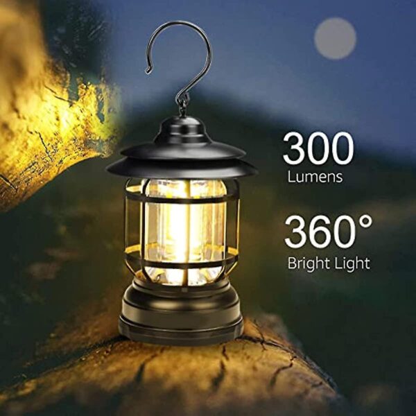  Retro Camping Lamp ক্যাম্পিং লাইট - Image 3